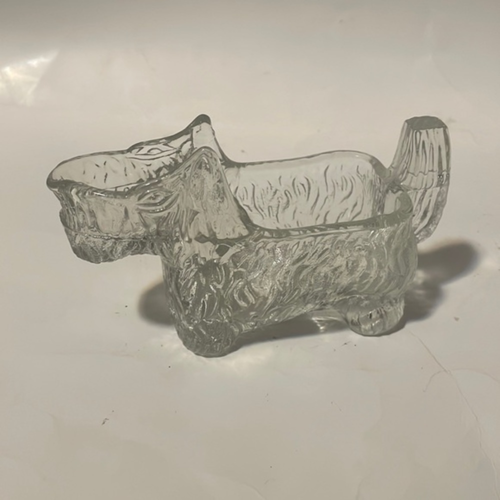 Scottie Dog Glass Creamer